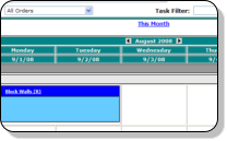Calendar Report